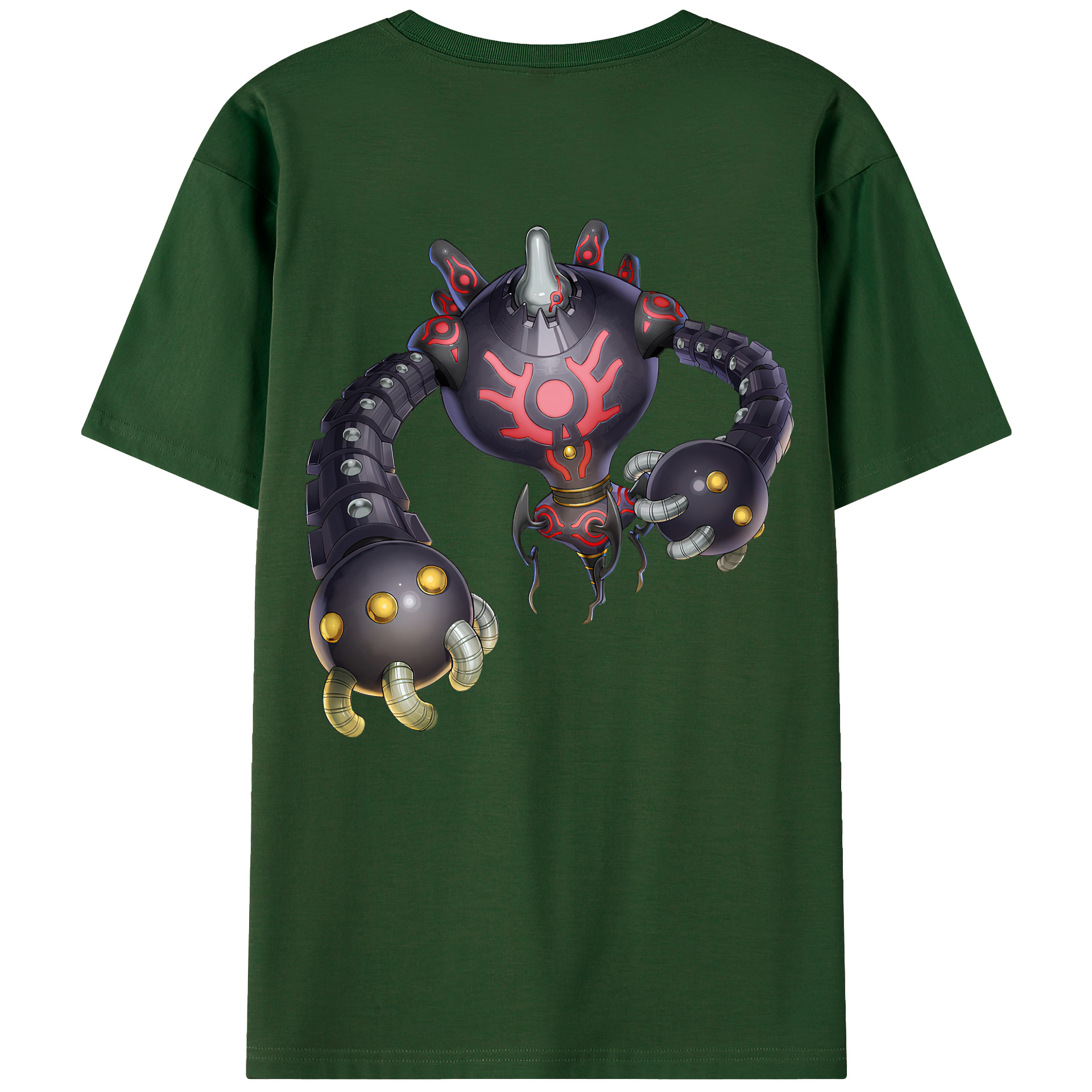 （画像用） 遊☆戯☆王 Yu-Gi-Oh! 綿100％半袖Tシャツ（背面プリント）